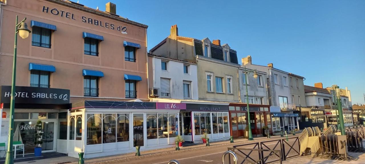 Hotel Sables D'O Et Son Restaurant Le 16 Bis Les Sables-dʼOlonne Zewnętrze zdjęcie